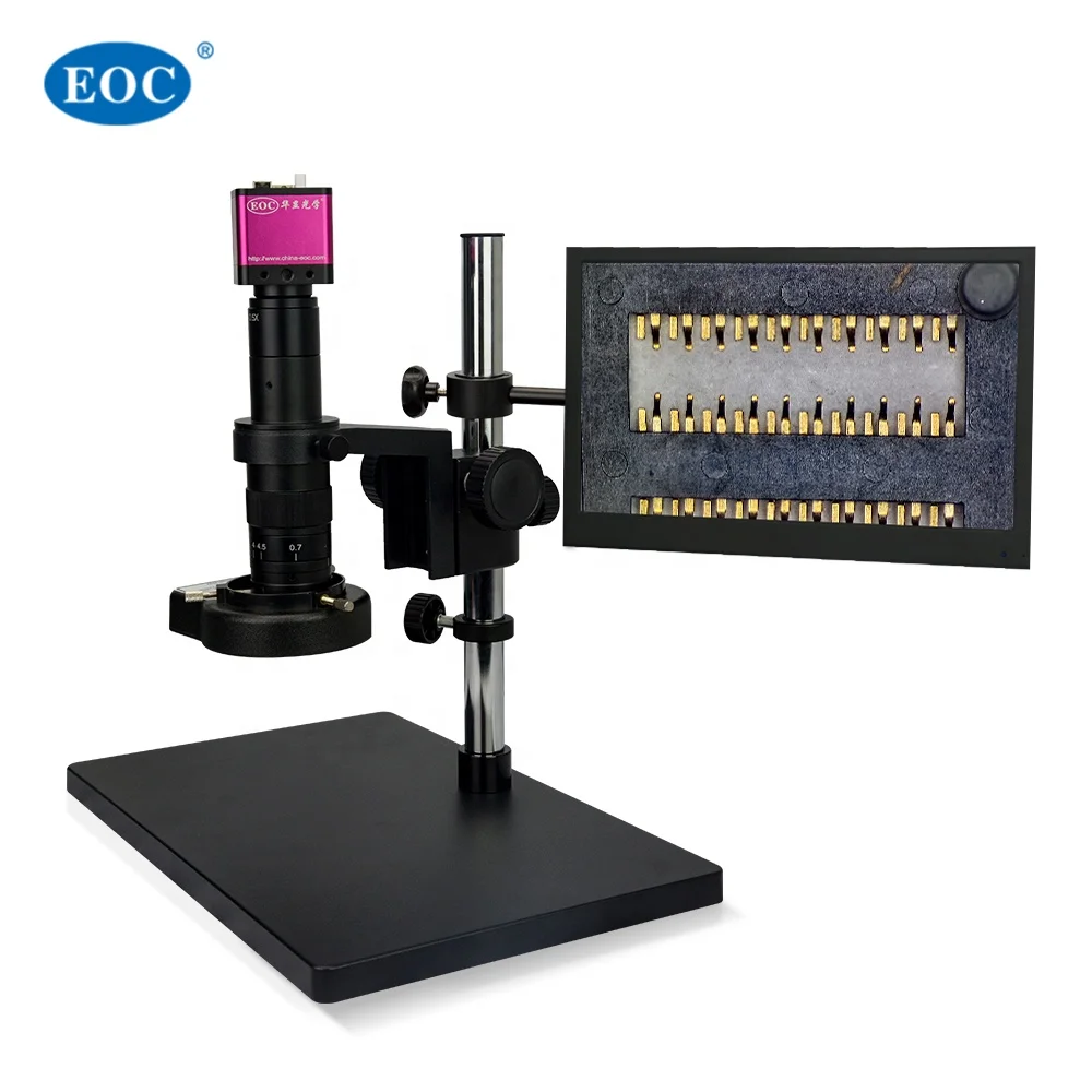 EOC HD electronic display monocular digital microscope for mobile phone repair HD 1080P