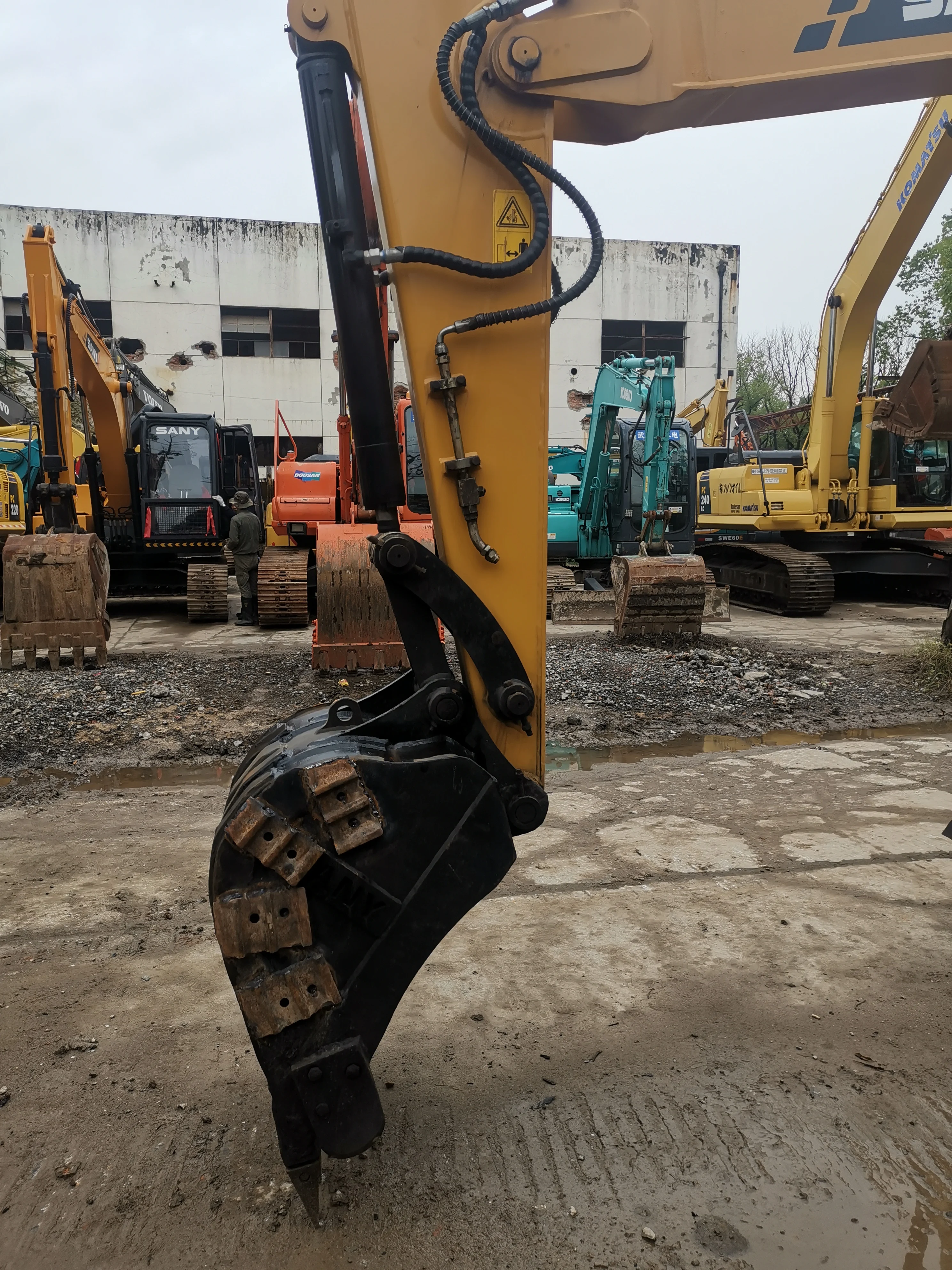 Best Quality Sany Sy60 Sy75 6Ton 7Ton Second Hand Used On Sale Excavator Digger With Cheap Price