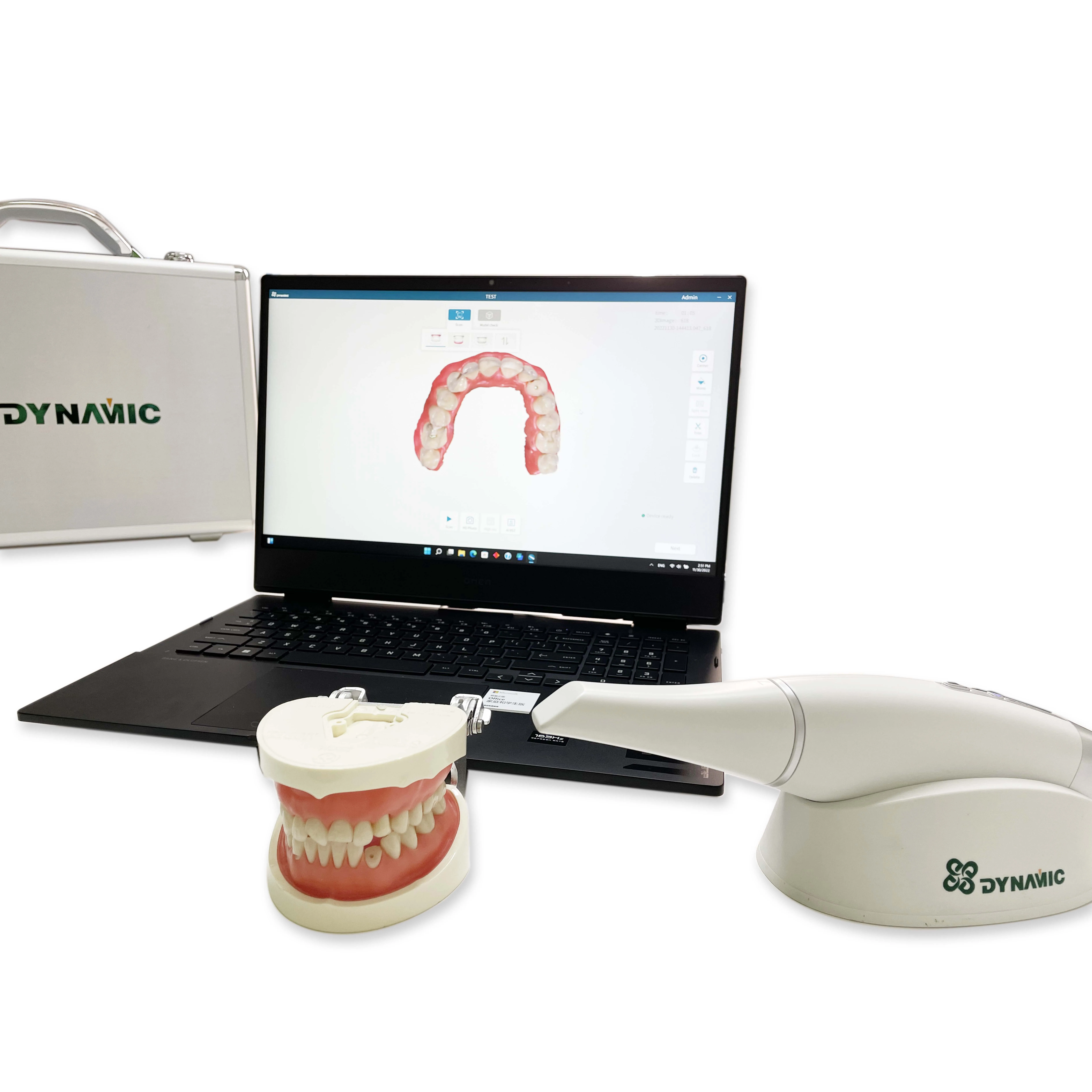Dynamic DDS300 Digital Dental Intra-oral 3D Scanner with Scanning Software Real Color