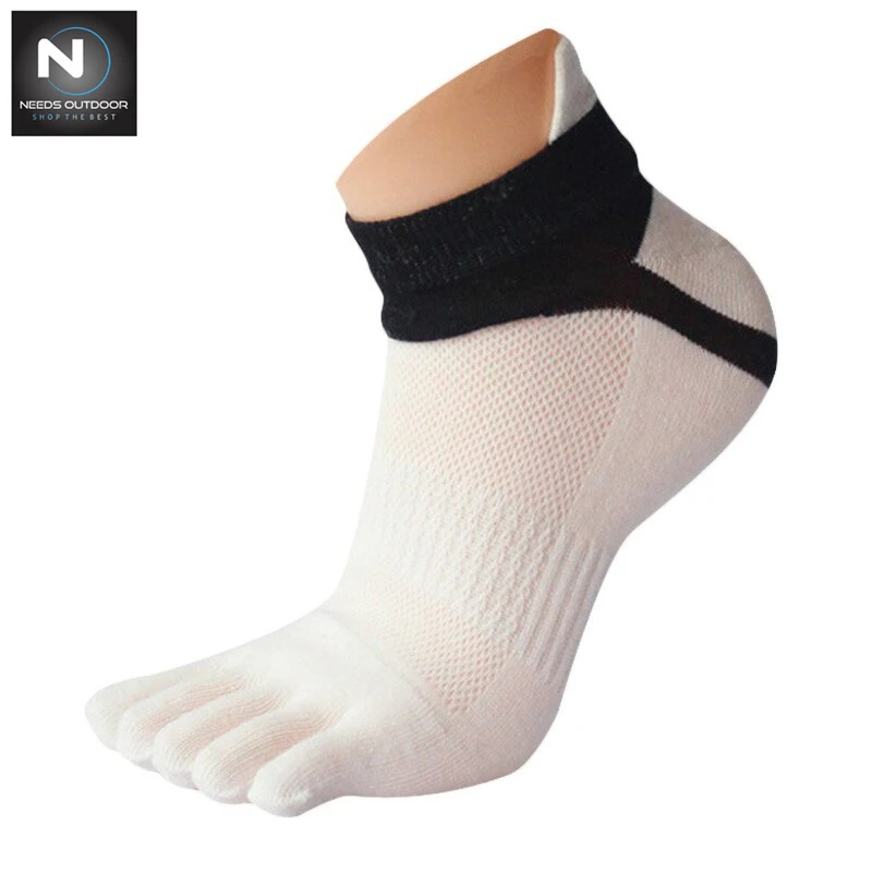 1 Pair Casual Men unisex professional compression socks short Mesh Sports Running Five Finger Toe Socks By NEEDS OUTDOOR