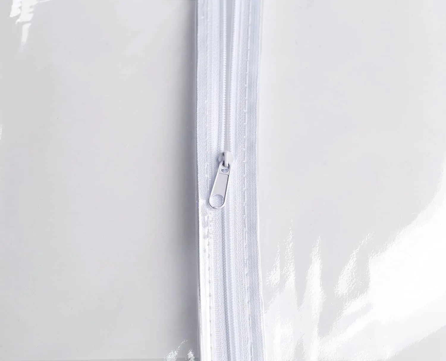 Clear Vinyl bridal gown garment suit cover bag for wedding dress