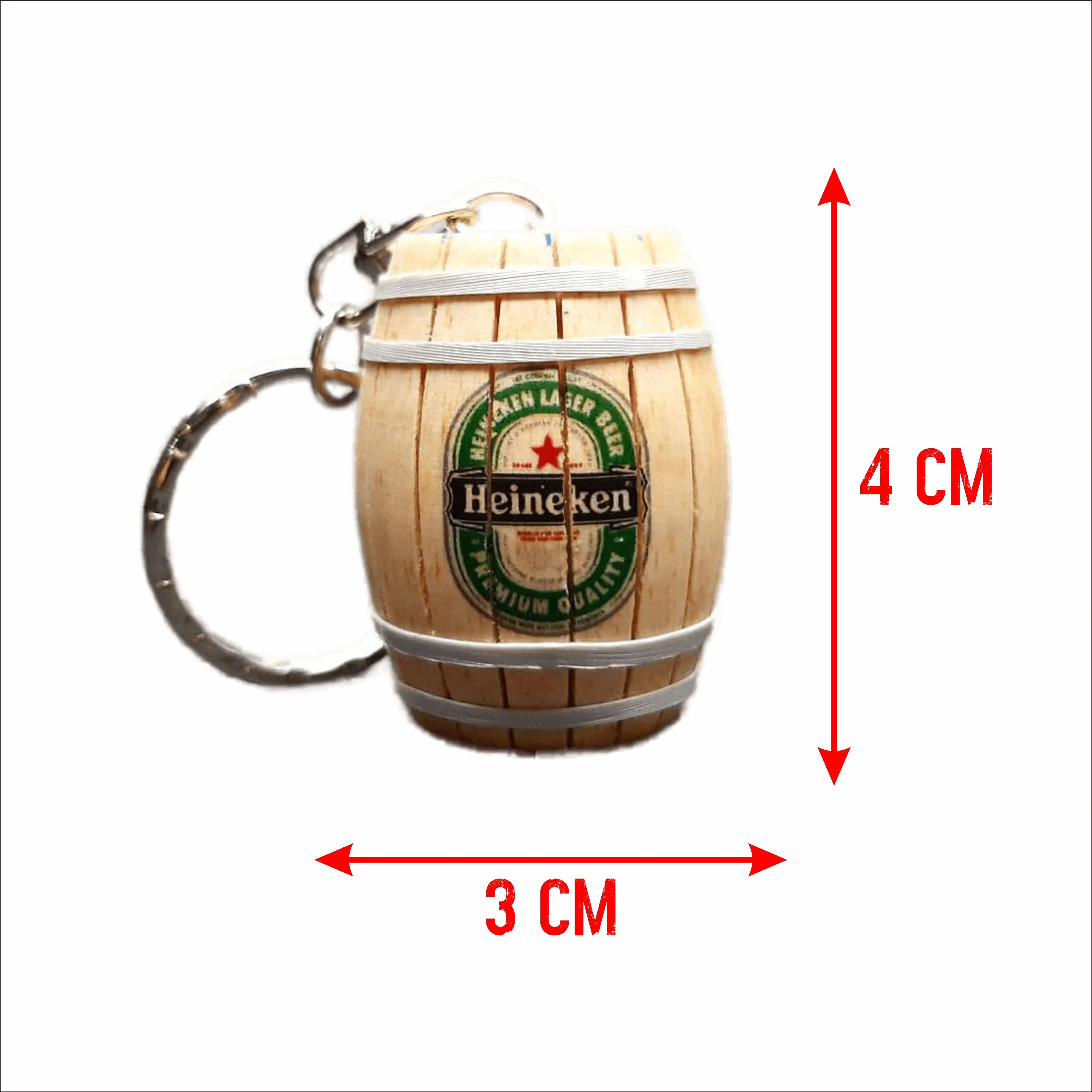 Wooden barrel keychain Customized desigen and logo Gifts and Souvenir company