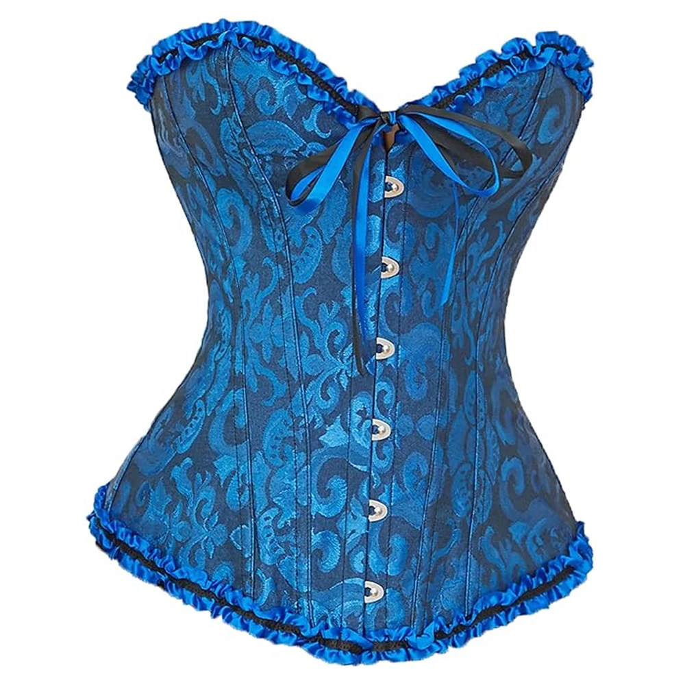 New Style Pink Corsets For Women Vintage Leopard Print Corset Custom Top Princess Lace Up Sexy Bustier Corsets