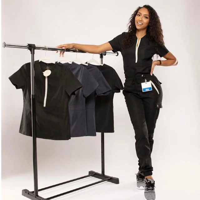 spa uniform women fashionable nurse white uniform designs srubs medical scrubs uniform nurse nurse scrub suit design