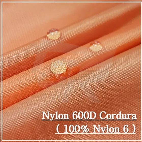 [Nylon 6 100%] N 600D Cordura Korean fabric PU Coated Camouflage (IRR) Printed, Waterproof, Water Repellent, Fire Proof bag