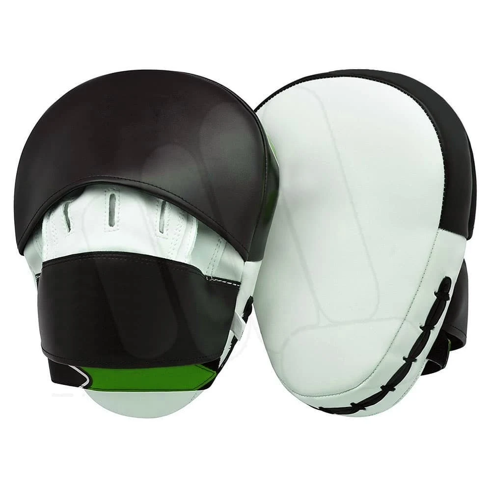 Professional Manufacture Custom New Design Boxing Martial Arts Thai Kick Pad Kit Black  Karate Training Mitt Focus Punch Pads