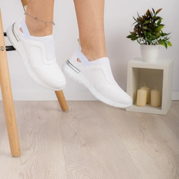 Качественная спортивная обувь, белые зеркальные эластичные ортопедические спортивные сандалии, спортивные докторские кроссовки для медицинского использования