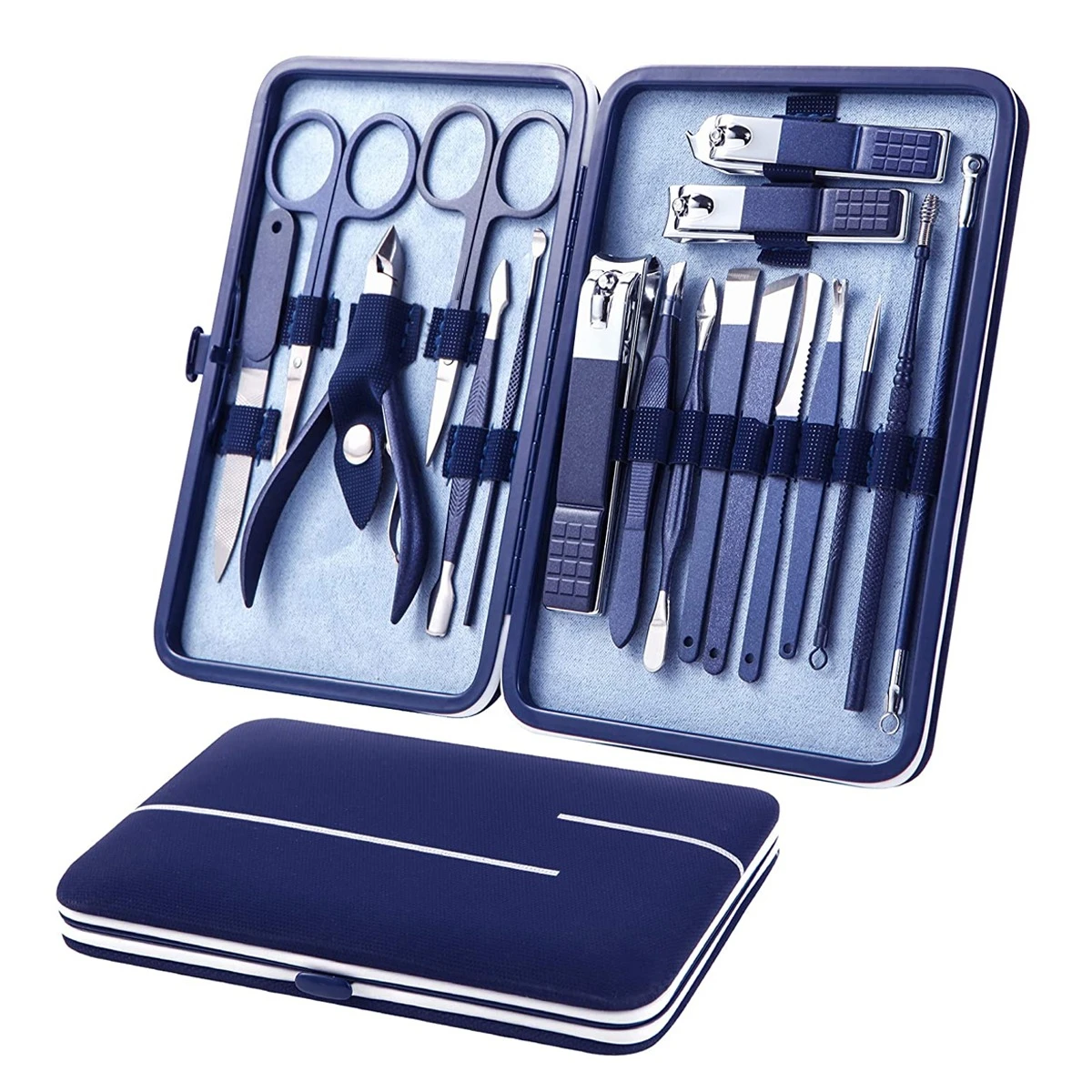 Manicure Set Pedicure Professional Kit Stainless Steel Nail Clippers Grooming
