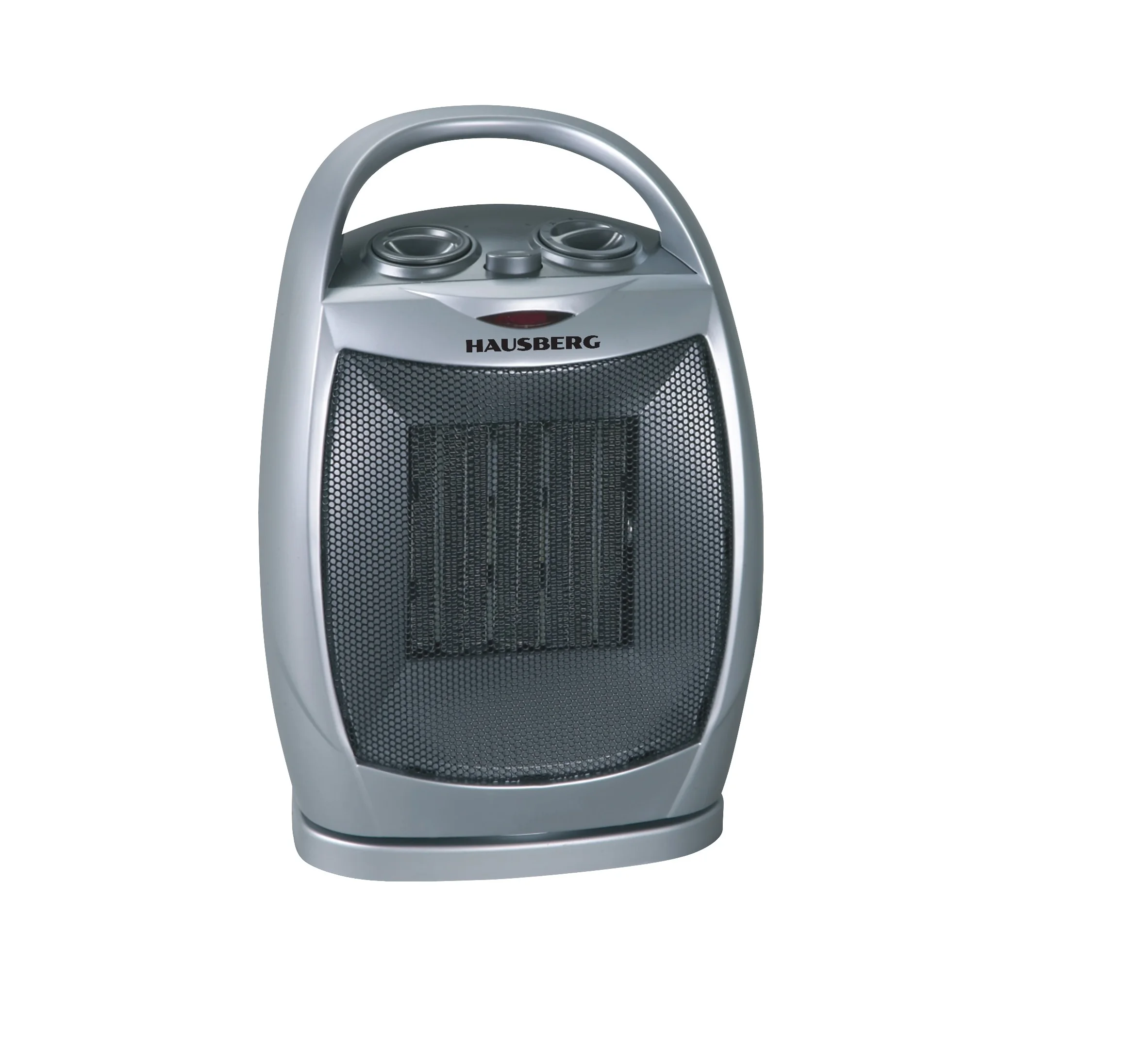 Hausberg / High Quality Electric Heater With Ceramic Element / Selector Fan / Integral Carry Handle