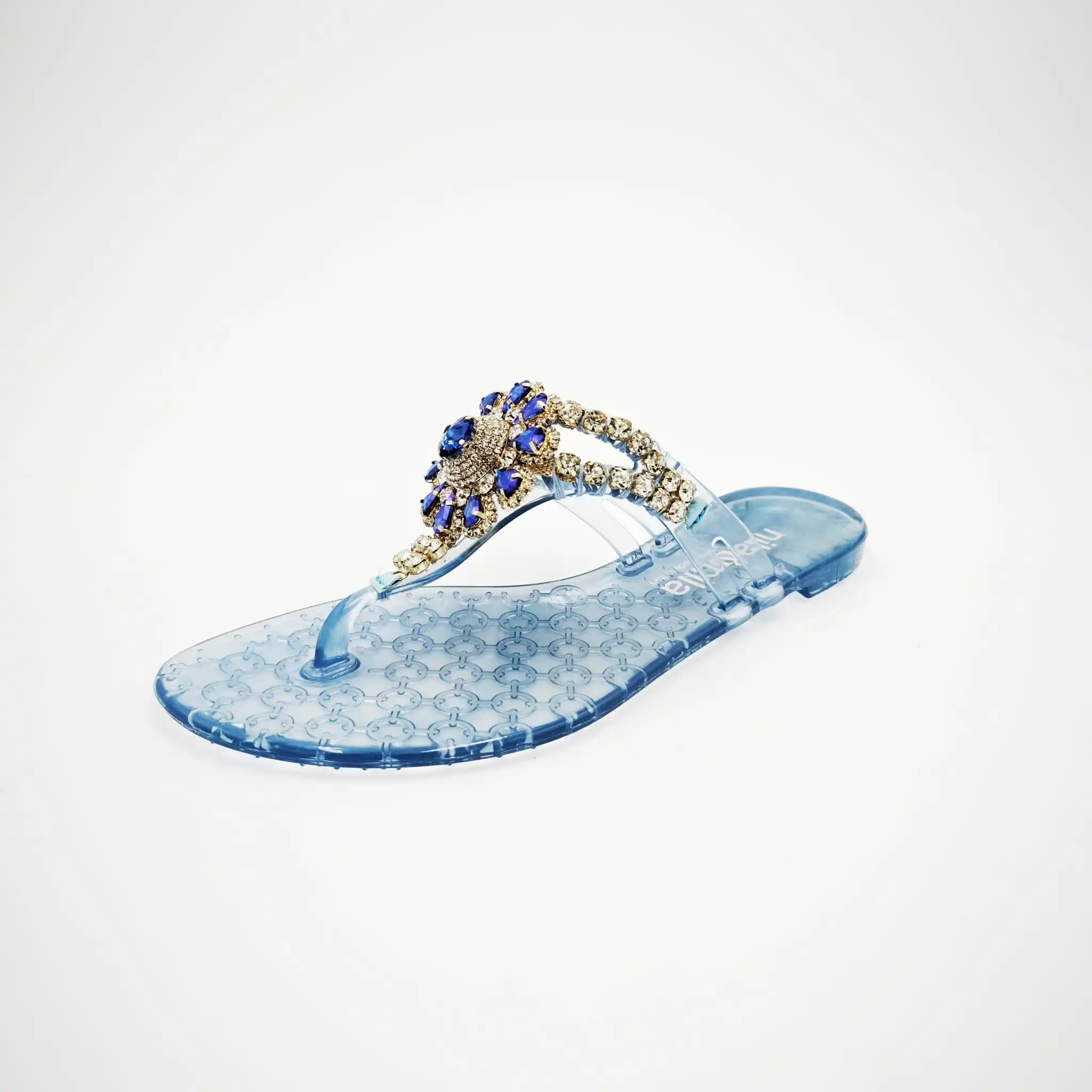 nila&nila jelly ladies sandal made in Italy very fashion design evening sandal flat jelly sandal spring summer 2024