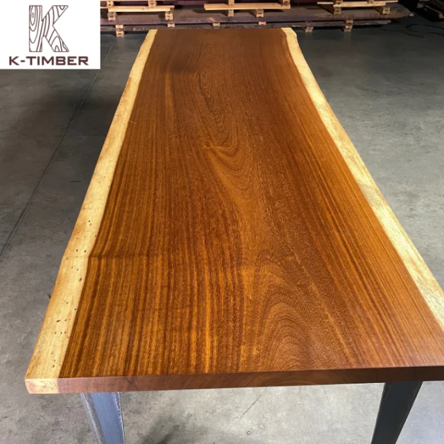 Iroko Slab Africa Hardwood Flooring Timber Pine Wood Board Block Board Pallets Wooden Oak Walnut Wood Lumber K-Timber