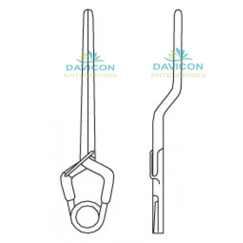 DAVICON Hot Sale Yasargil Mini Aneurysm Vessel-Clips,x=7.0mm,y=5.7mm,gms=130 | Micro Surgical Instruments