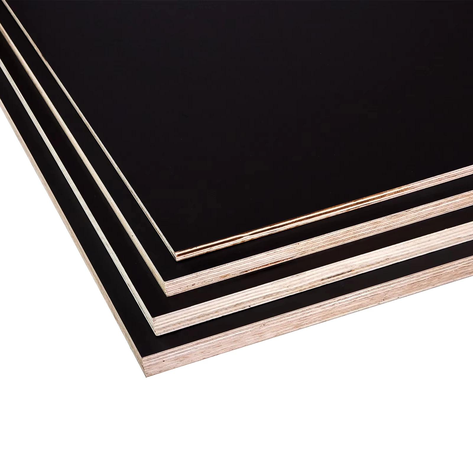 Construction Film Faced Hevea Plywood 1250X2500mm Thickness 9mm-21mm Veneer Boards Warehouses