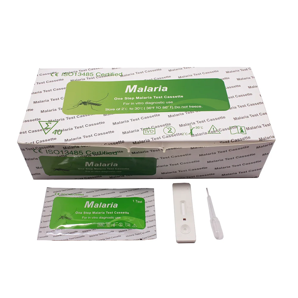 One Step Malaria Antigen Rapid Test Kits Diagnostic Test Cassette