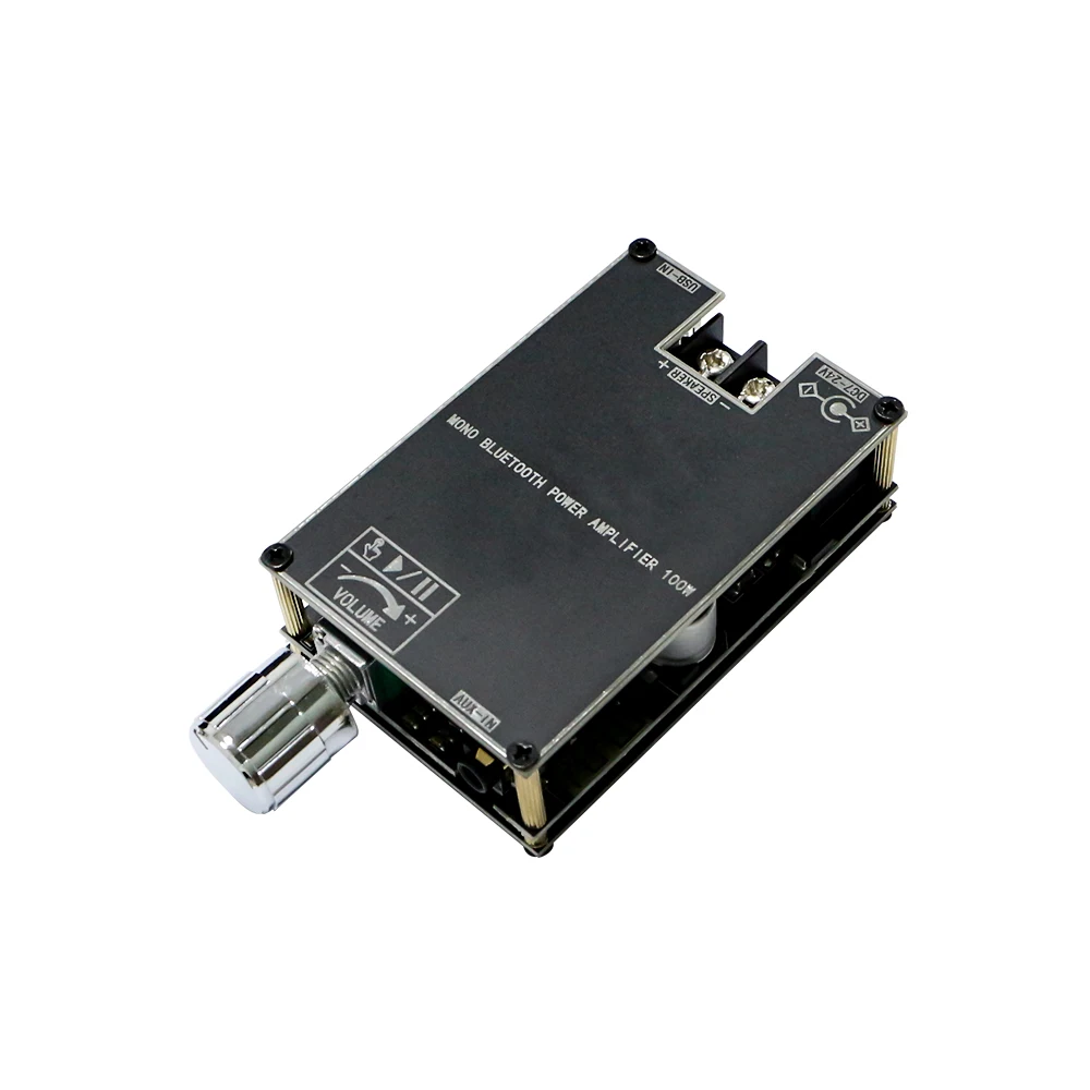 ZK-1001B моно 100 Вт TPA3116D2 аудио усилитель мощности Bluetooth-совместимый 5 1 AUX цифровой плата домашнего кинотеатра