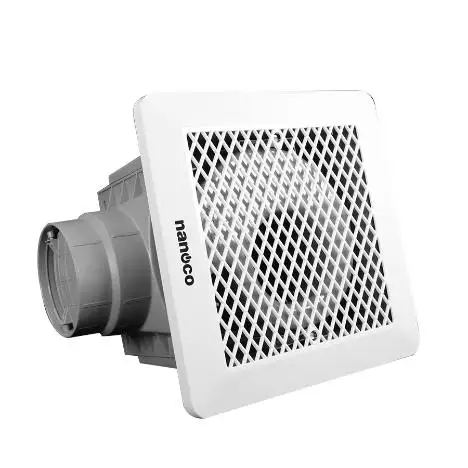 NANOCO NFV2021 Ceiling-Mounted Taper Blade Sirocco Fan 12.5W Exhaust 145 m3/h Air Volume CE Certified Household Ventilation Fan