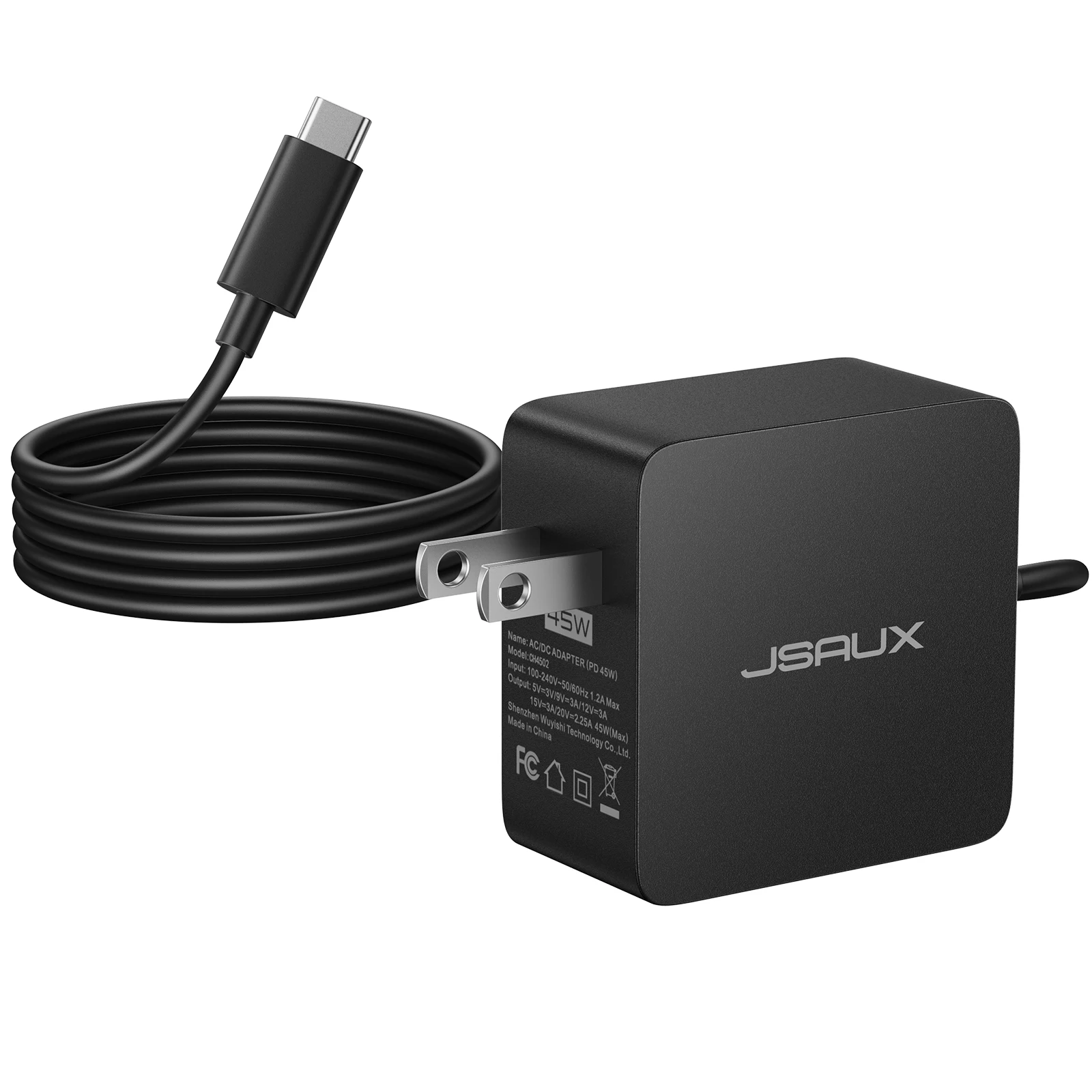 JSAUX PD Fast Charging USB C Travel Charger for Steam Deck Switch