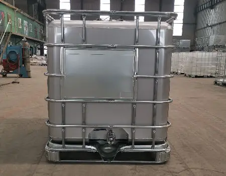 IBC Water Tank Container 1000l on an Aluminium Pallet
