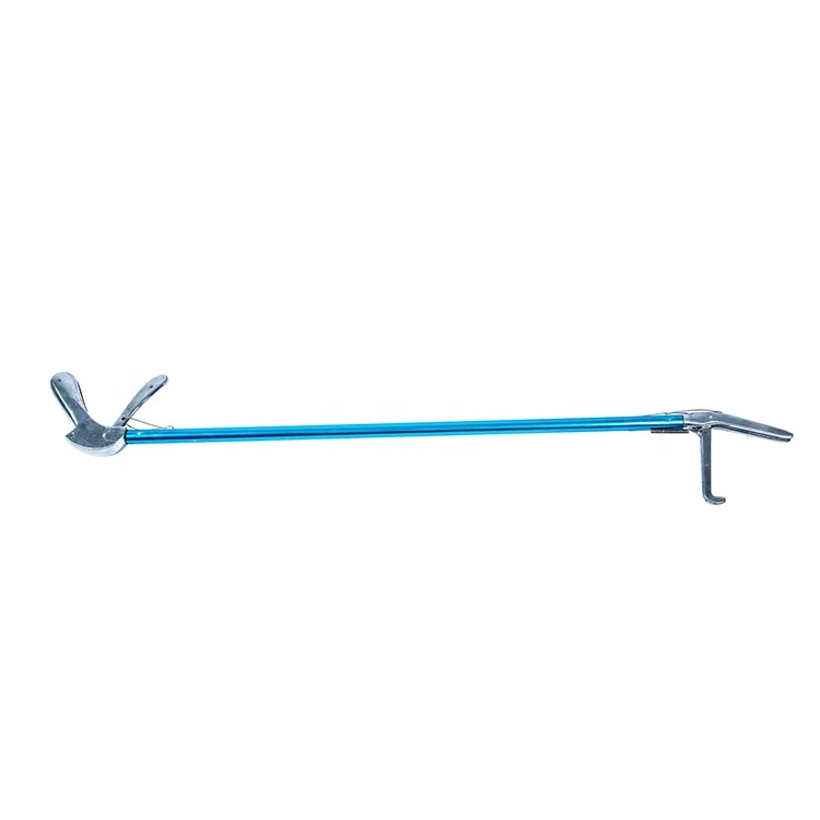 Collapsible Grabber Snake Tong Grabber Stick Aluminum Alloy Pick Up Tool