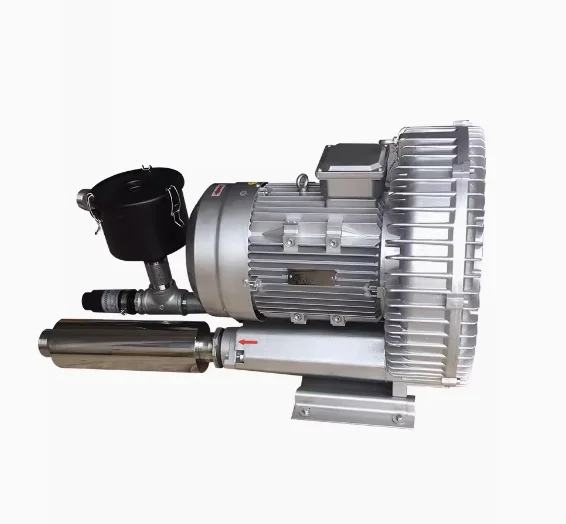 Router air-cooled vacuum pump 5.5kw7.5 9KW for woodworking cutting machine strong vortex air pressure vacuum pump