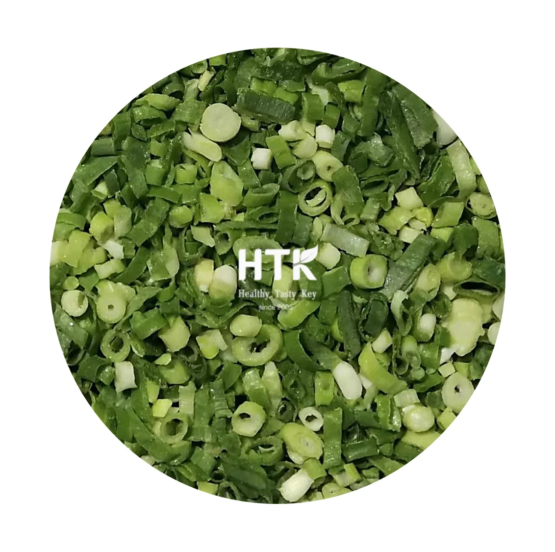 Новинка 2022 замороженный весенний лук зеленый сделано во Вьетнаме завод HTK FOOD для продуктов питания