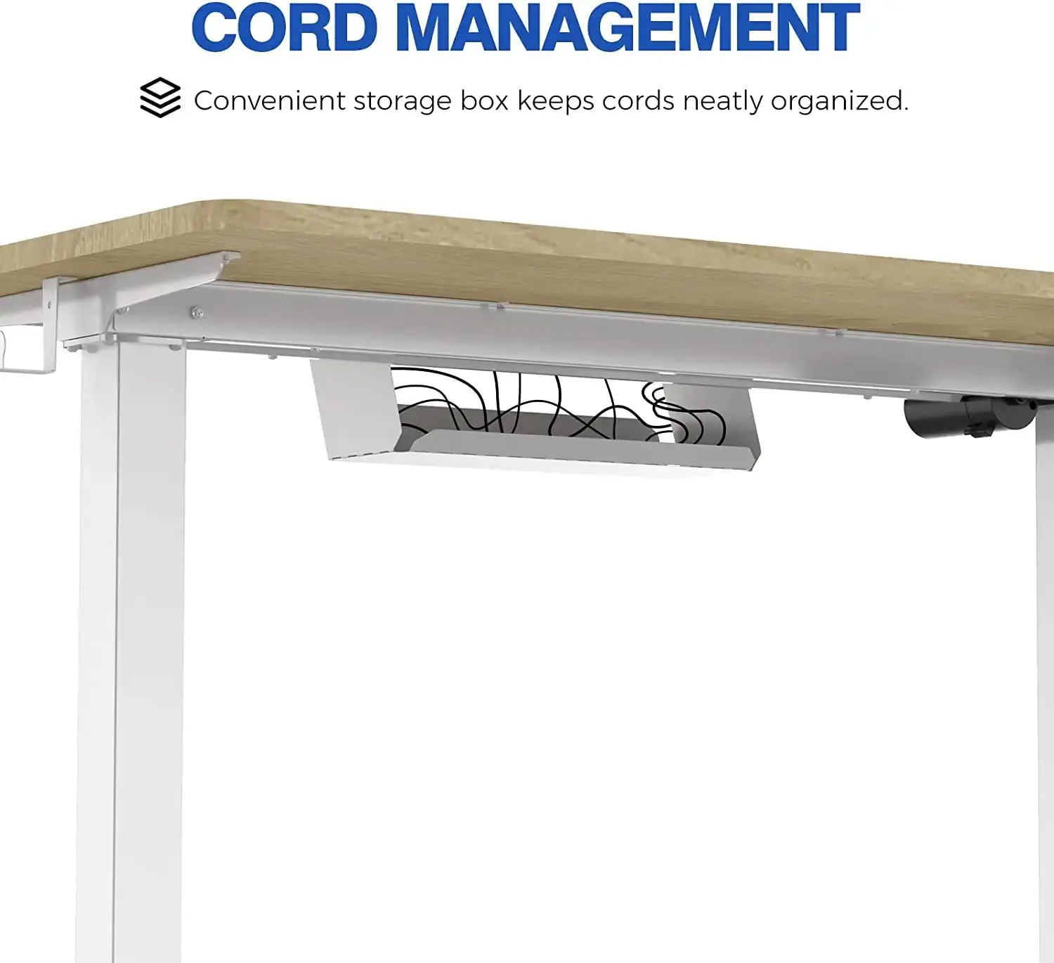 Factory Hot Sale Adjustable Motorized Large Table Standing Desk  Electric Office Computer Standing Desk