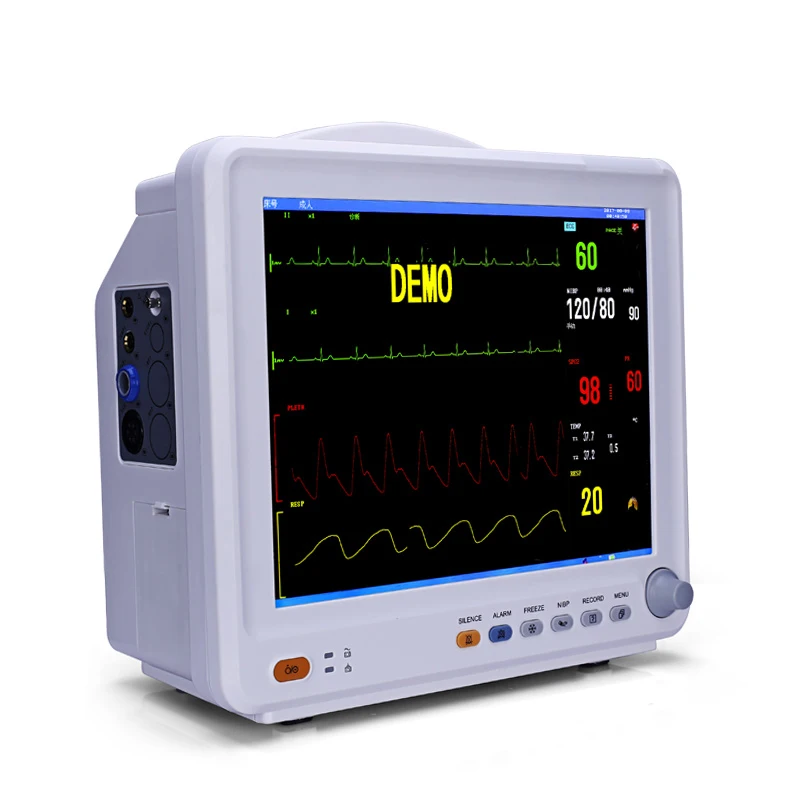 MN-PM002 ICU monitor medical vital signs monitor Ultra-thin portable smart multi-parameter 12.1inch TFT color display screen