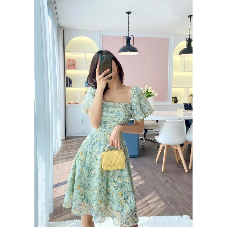 Casual Dresses Good Quality Sustainable For Women Clothing Beatiful Custom Size Vietnam Manufacturer