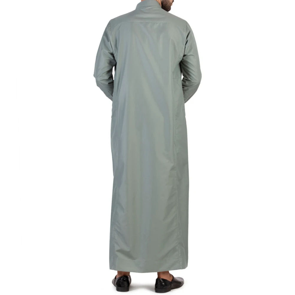 High Quality Caftanes Traditional Muslim Thobes Qamis Daffah Jubba 2023 Islamic Daffah Wholesale Arabic Abaya Arab Clothing Men