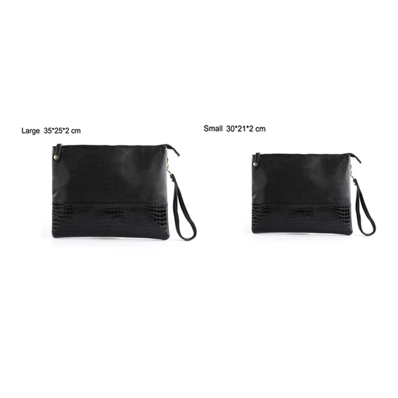Alligator Pattern Leather Clutches Men Envelope Bag Business Fashion Clutch Male Handbag Luxury Design Clutch