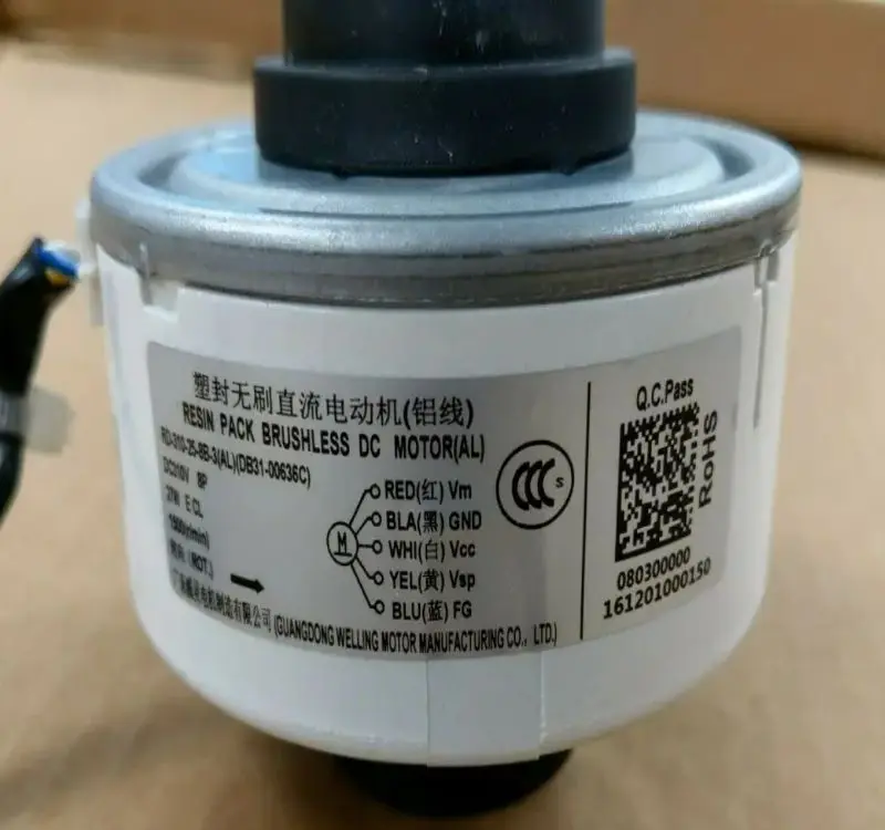 Welling factory original DB31-00636C BLDC air conditioner motor for Sam sung