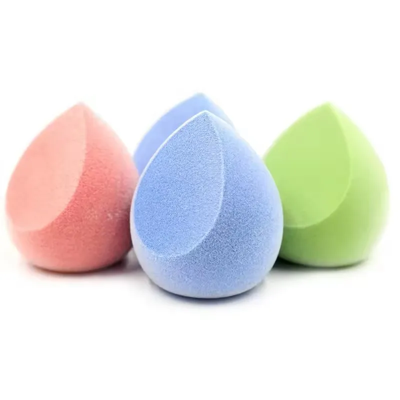 Makeup Puff Custom Shapes Triangle Water Drop Makeup Sponge Powder Cosmetics Puff with Private Label