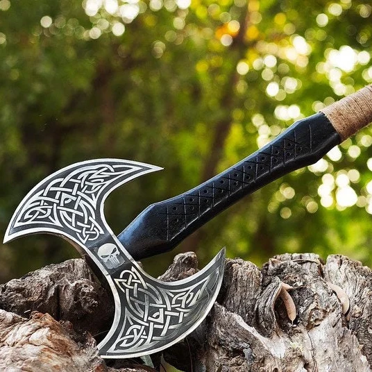 Wholesale Quality Handmade High Carbon Steel Axe Head Viking Axe Hatchet Axes Hatchets Carbon Steel