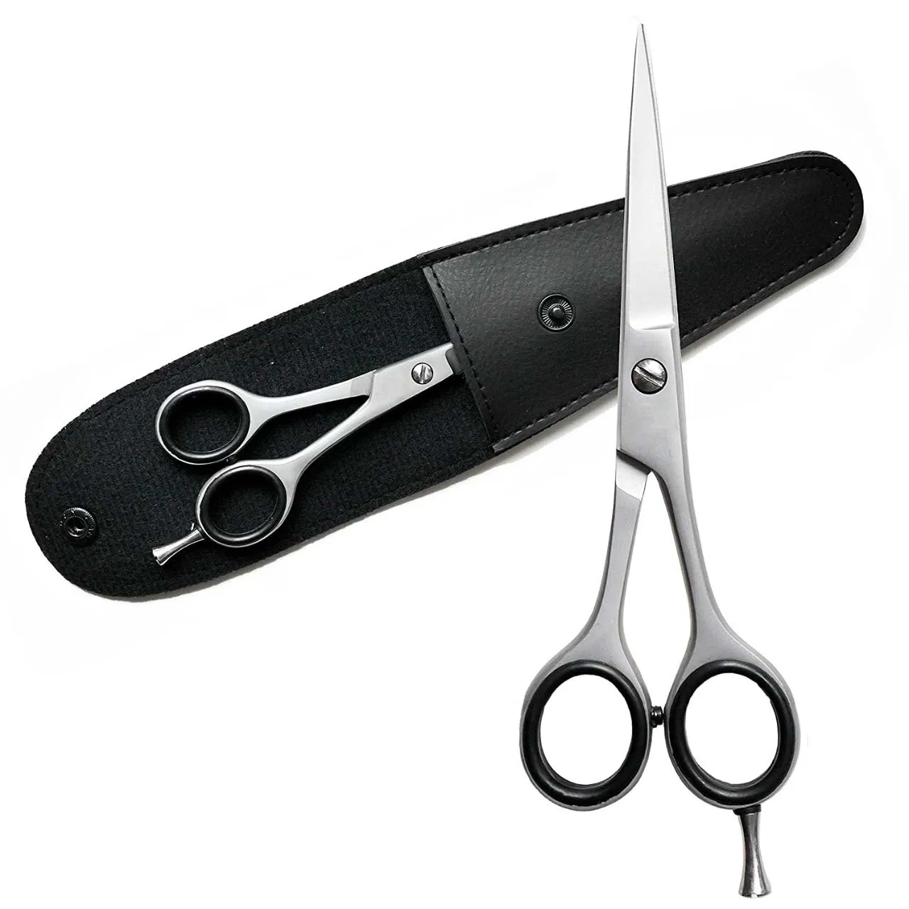 Hot Sale Hairdressing Shears Sharp Razor Edge Blades Barber Scissors 6.5 Inches Wholesale Hairdressing Shears With Leather Case