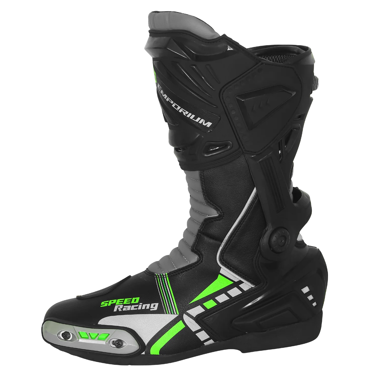 New Style Motor bike Shoes Customer Motorcycle Leather Race Shoes Biker Racing Motorbike Leather Shoes