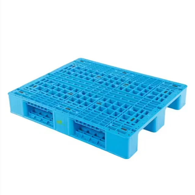 Used/New stacking 120x120 euro plastic palettes reversible/double side heavy duty plastic pallet with factory price