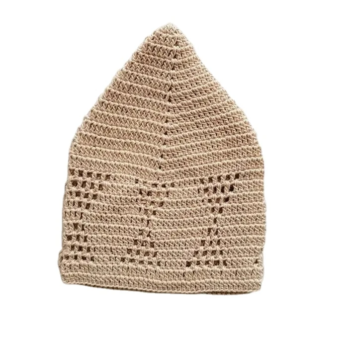 High Quality 2024 New Islamic Muslim caps top demanded Knitting Kufi Topi Prayer muslim caps Wholesale Customized muslim caps