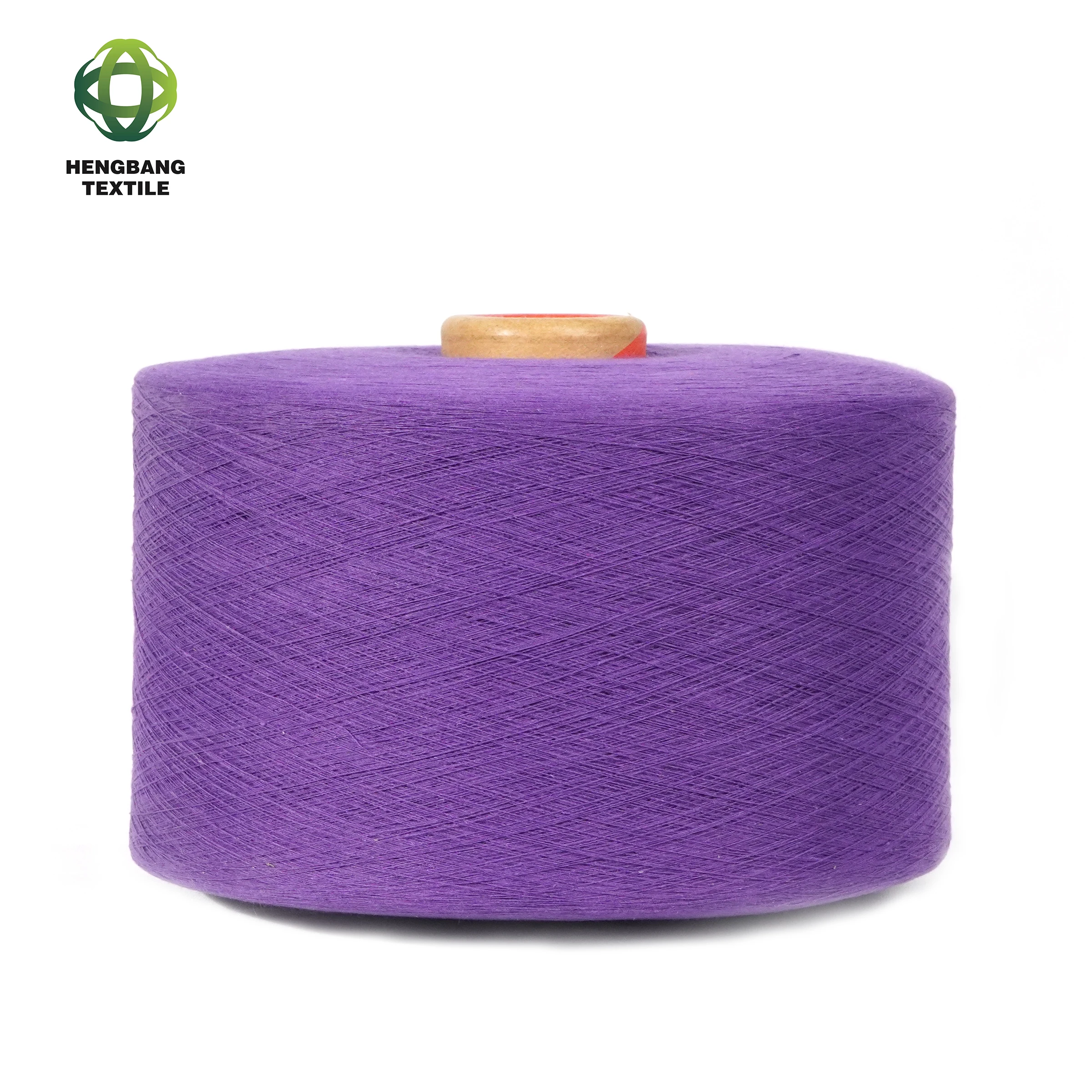 textile material quality blended yarn OEM accepted knitting yarn with GRS certificate dog chain yarn