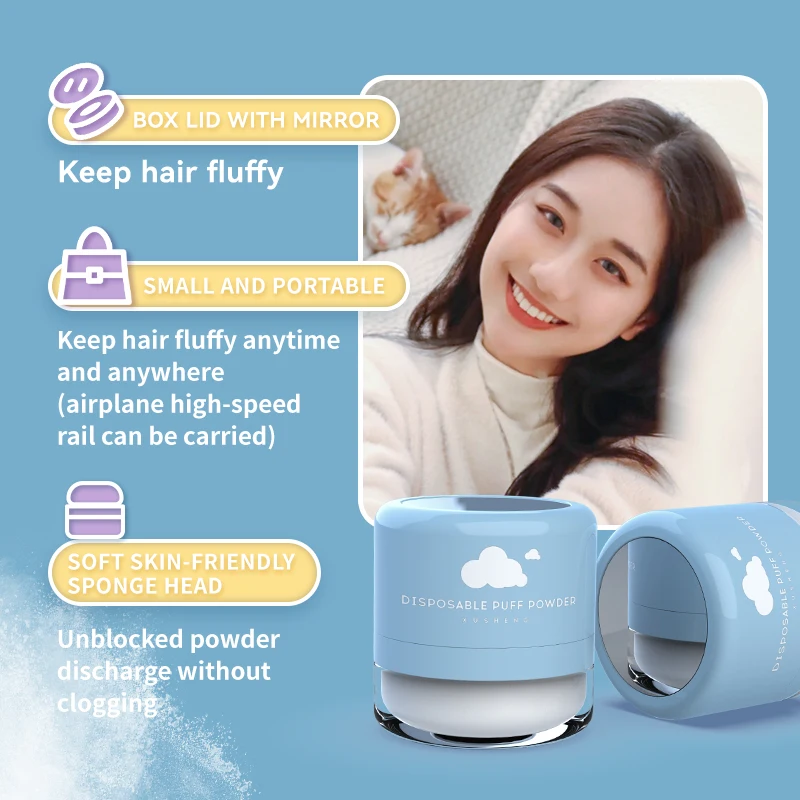 Xusheng  Restores freshness without greasiness organic Texturizing Hair Powder Instant Hair Style Volumizing Styling Powder