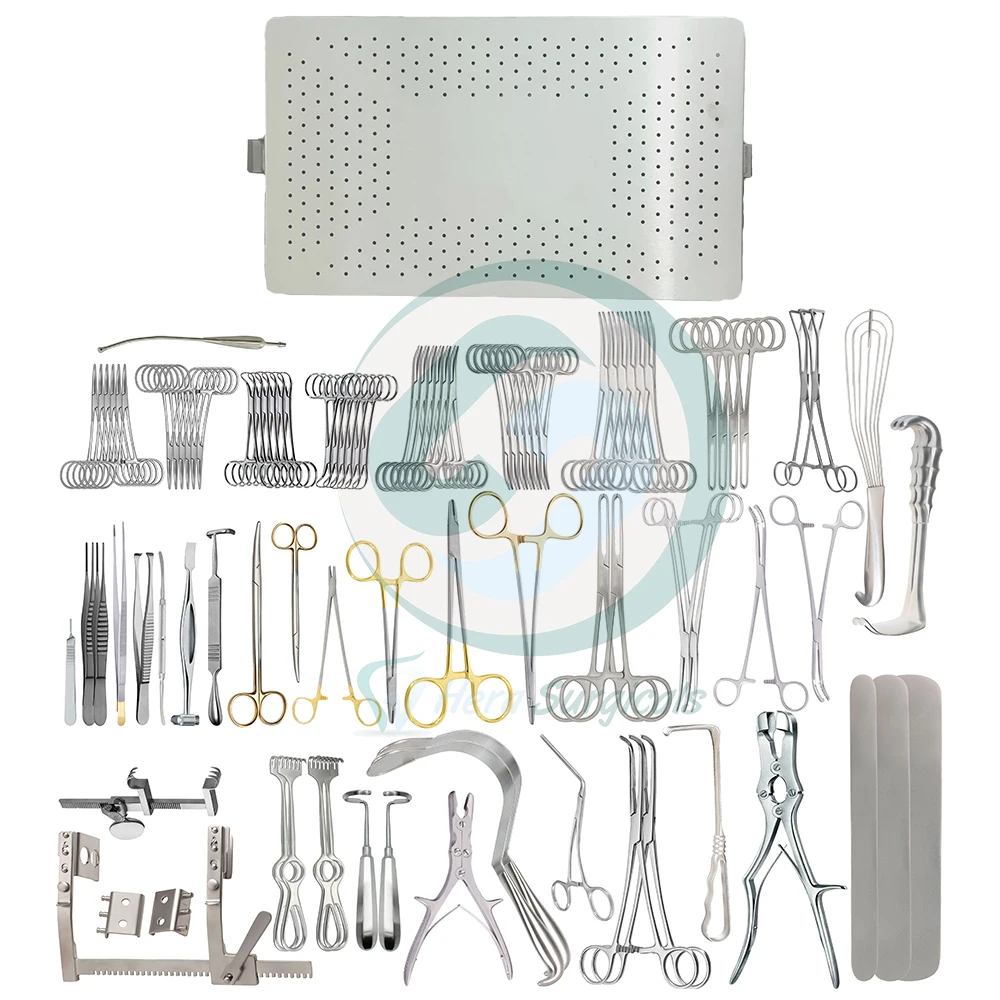 Лучшие продажи набор инструментов для лобэктомии и сегментарной резекции легких базовые хирургические инструменты хирургии