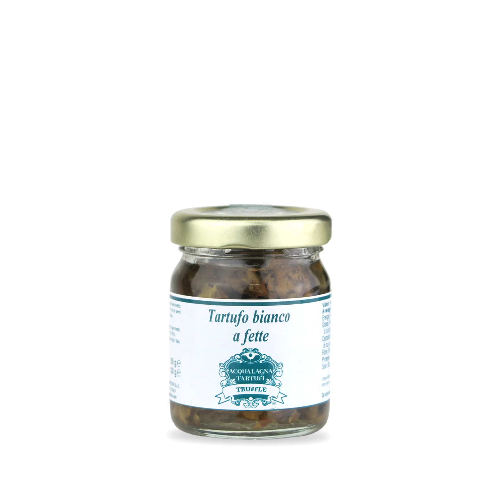 Новый продукт 2023 итальянский нарезанный превосходный белый трюфель 50 г