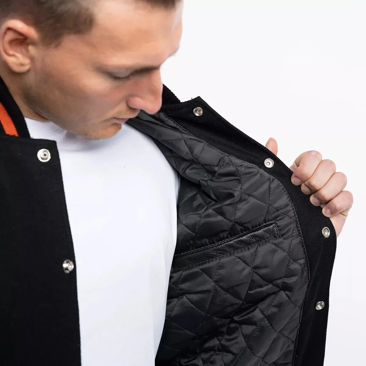 Fashion Design Varsity Jacket Autumn And Winter New Adult Mens Cloth Set Include Style Top Jacket