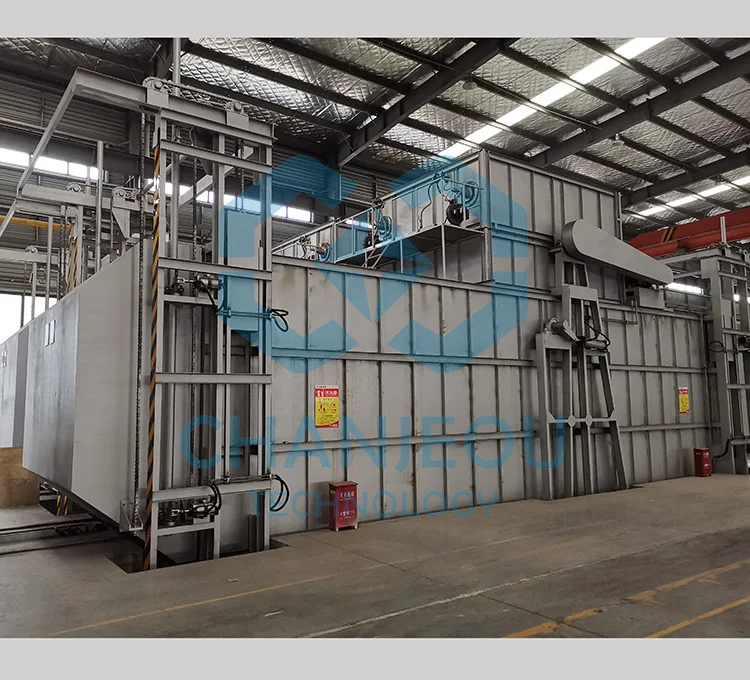 18 baskets Aluminium Extrusion Profile Aging Treatment Furnace Hardness Increasing Machine