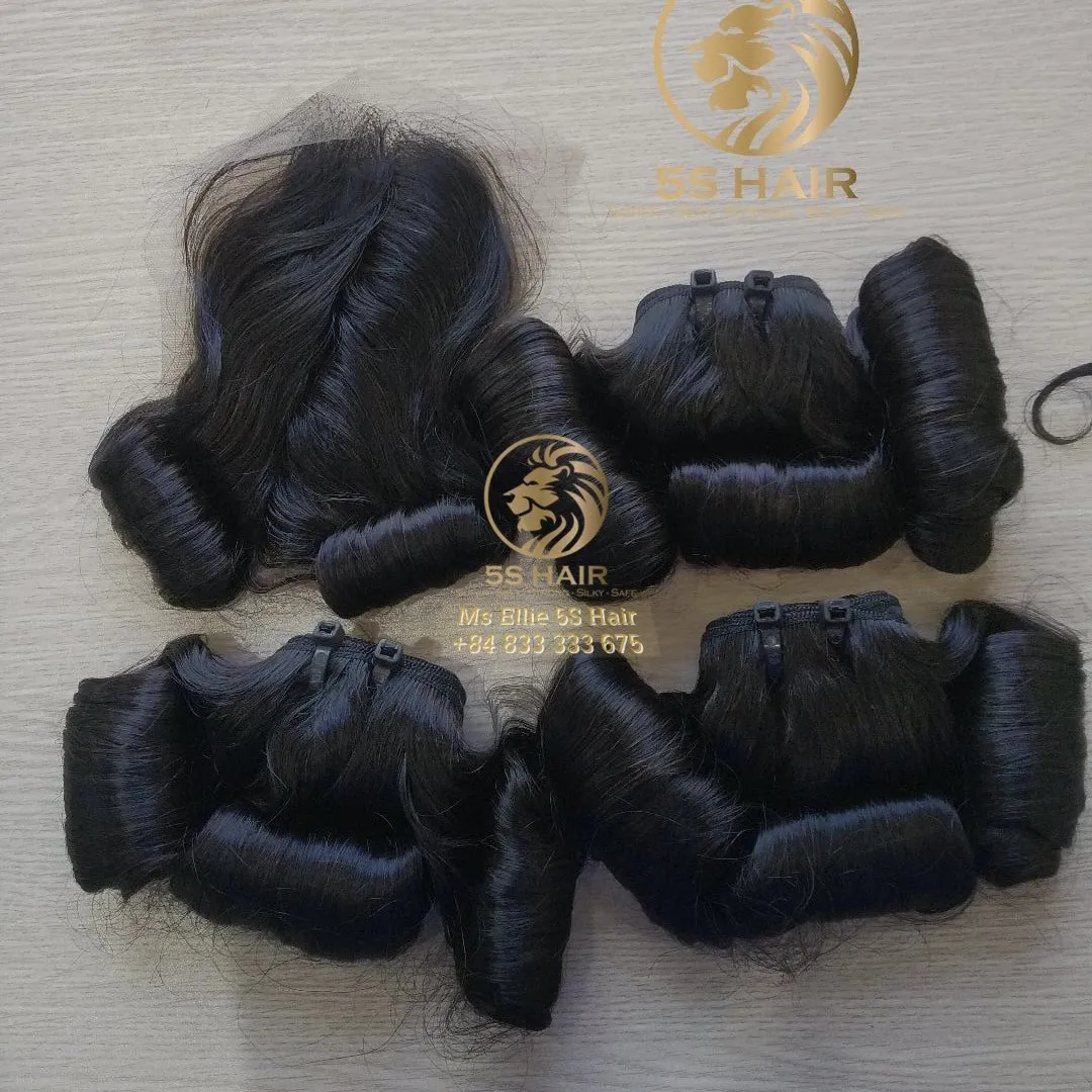 Cheapest Price Bouncy Curly Vietnamese Hair Vendor Wholesale Brazilian Human Hair Wig, Hair Product, Pre Pluck Lace Wig