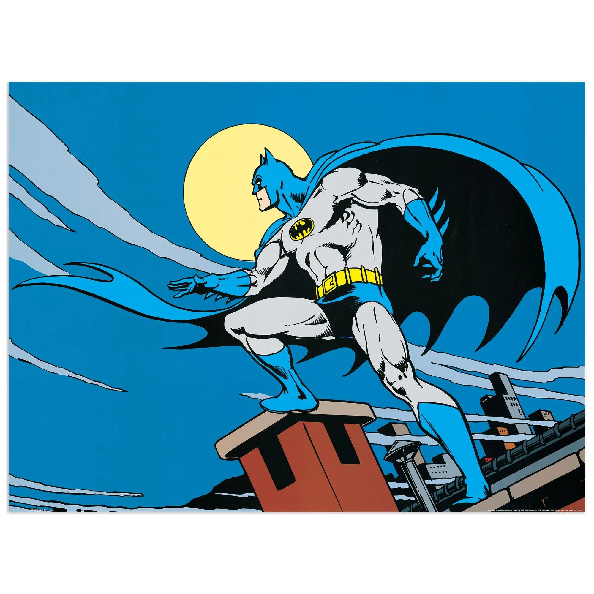 Comics Batman decorative panel, ready to hang.