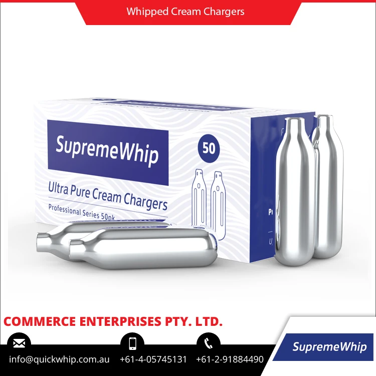 Top Notch Quality Widely Selling Zero Duds and Leakage  Whipped Cream Charger at Wholesale Price