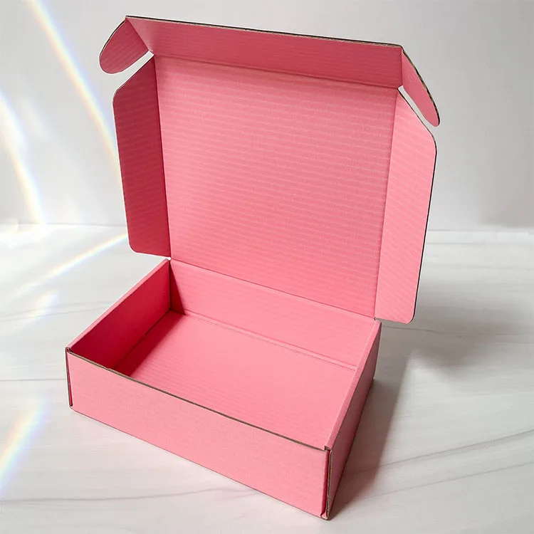 Custom Packaging Large Cardboard Carton Mailer Box Baby Clothing Shoes Corrugated Packaging Paper Large Shipping Boxes Art Paper