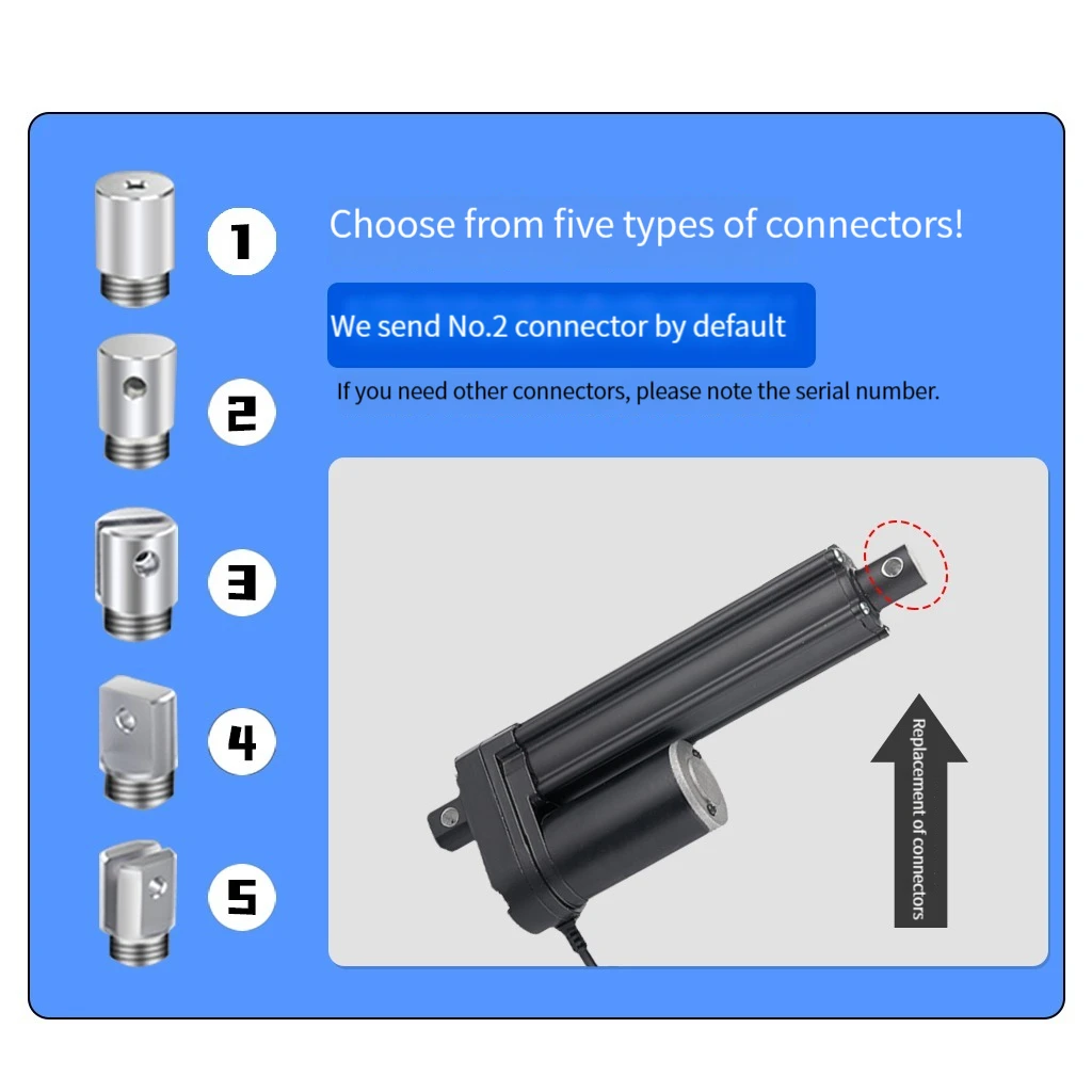 800mm Stroke Heavy Duty 3500N 12/24V DC 32inch/ / 770LBS Load Electric Linear Actuator  Mini Linear Actuator with (10mm/s 12V)