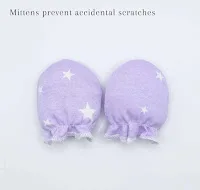 New Design Ombre Pink Baby Mittens (Bundle of 3) Baby Shoes Mittens Set Knit Newborn Girls Boys Baby Mittens and Booties