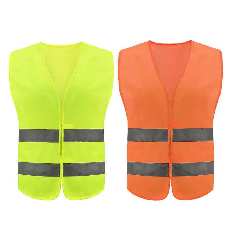 Customized Road Construction High Visibility Work Wear Reflective Jackets Safety Workers Breathable Vest